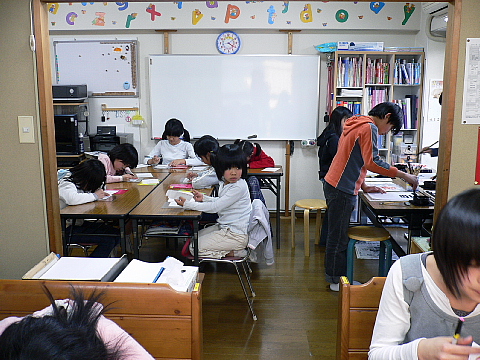 教室の風景